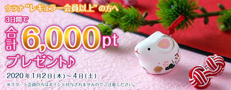 2020お正月キャンペーン